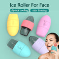 ELVÉRA IceGlow roller glacé visage en silicone vert